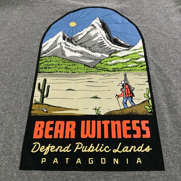 Patagonia Other - Patagonia See & Believe Responsibili-Tee Shirt - Bear Witness  Men's size Large